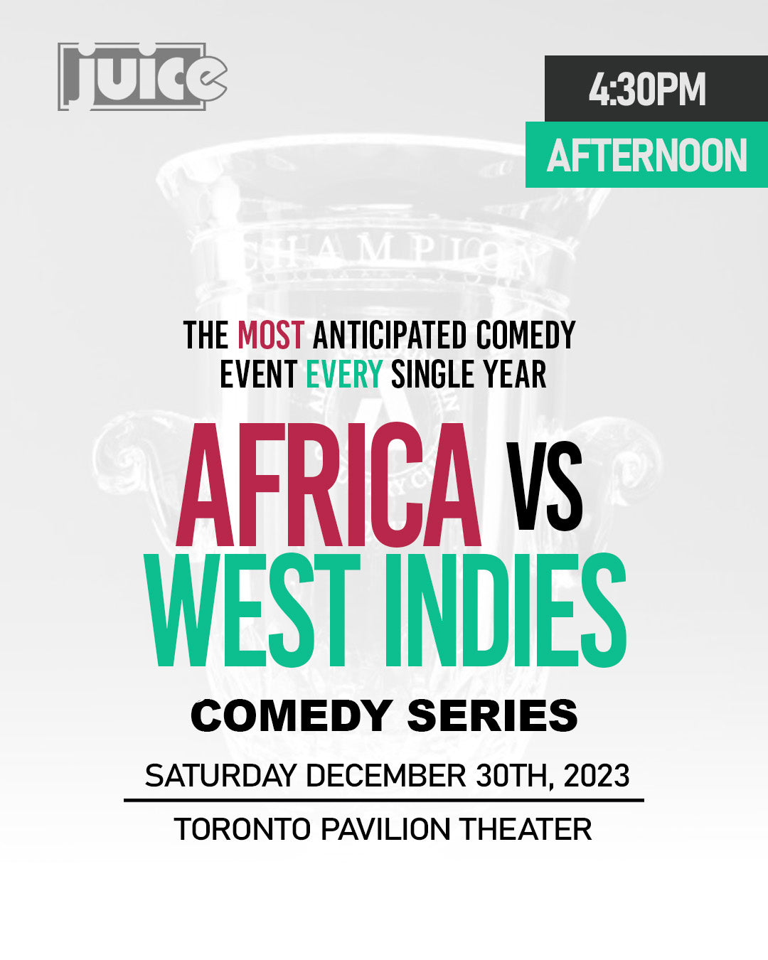 Africa Vs West Indies (Afternoon Show)