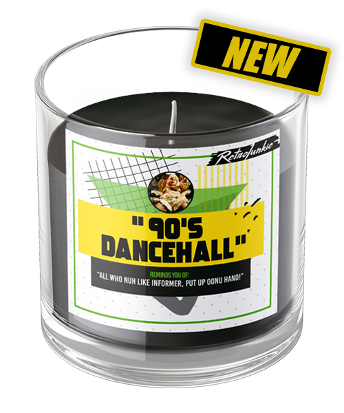 Retro Junkie's "90's Inspired Candles"