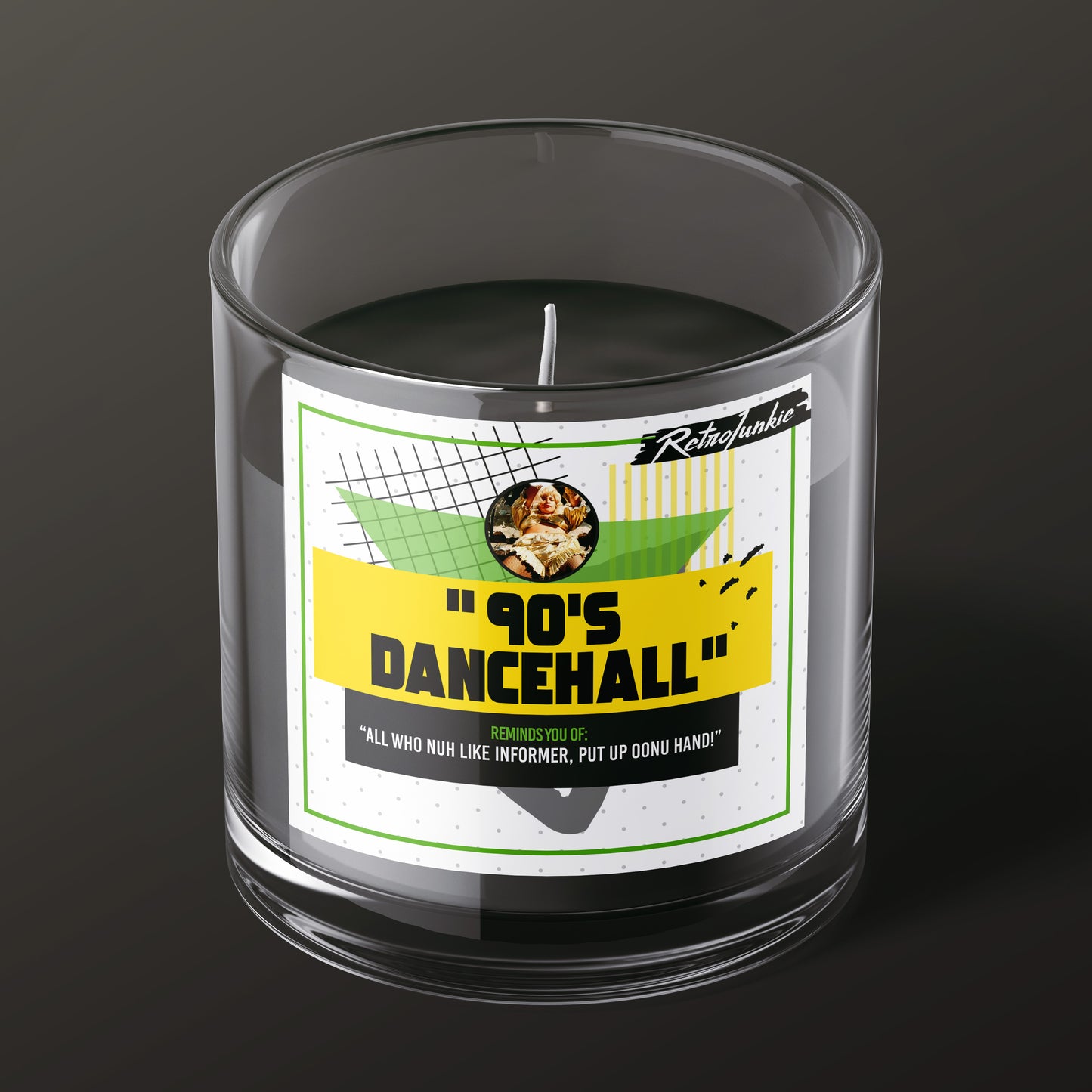Retro Junkie's "90's Inspired Candles"