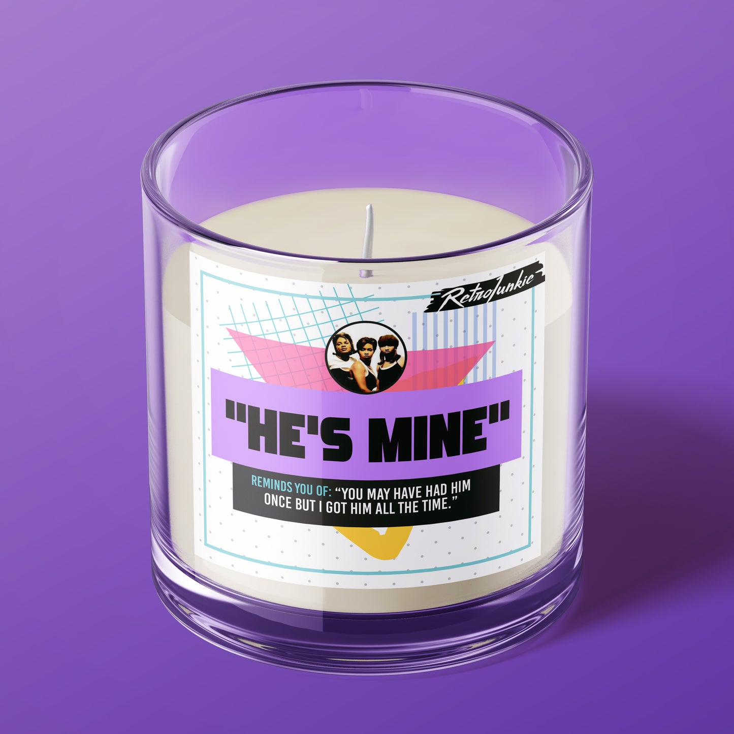 Retro Junkie's "90's Inspired Candles"