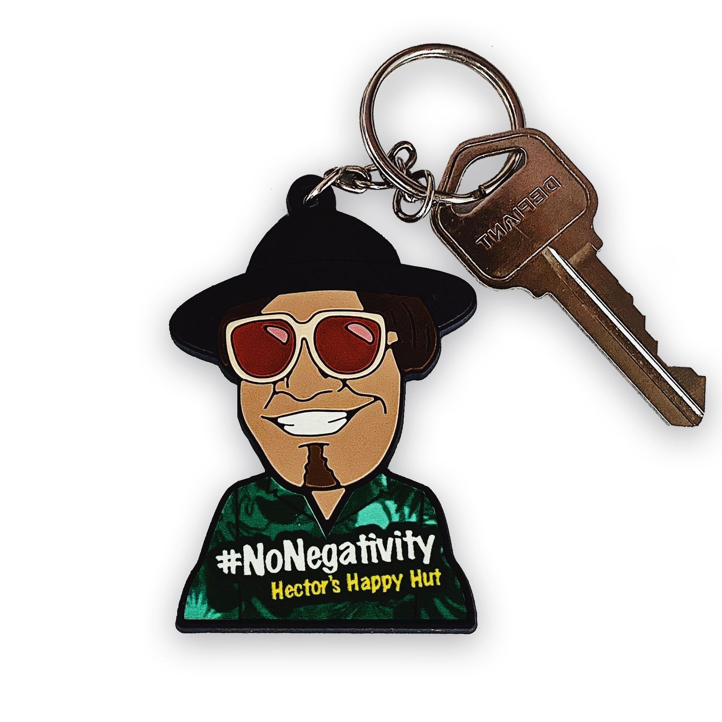 Juice Comedy's "Majah Hype as Di Ras" Key Chain