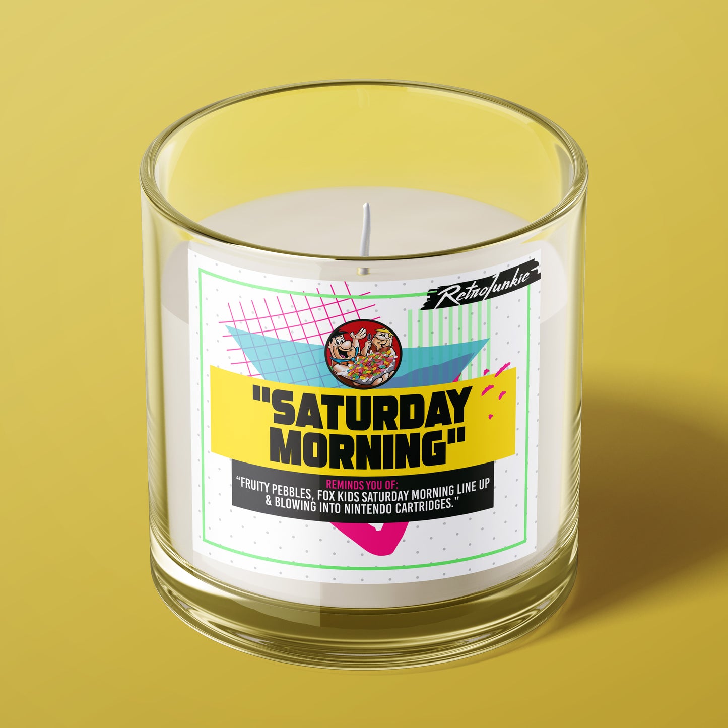 Retro Junkie's "90's Inspired Candles"