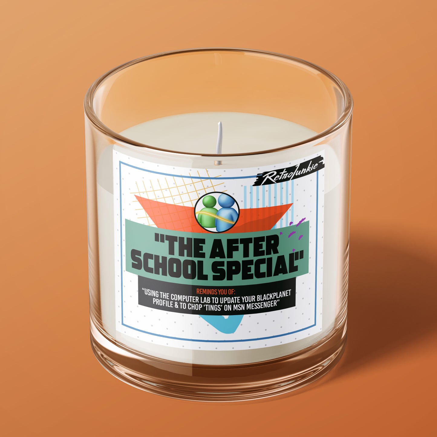 Retro Junkie's "90's Inspired Candles"
