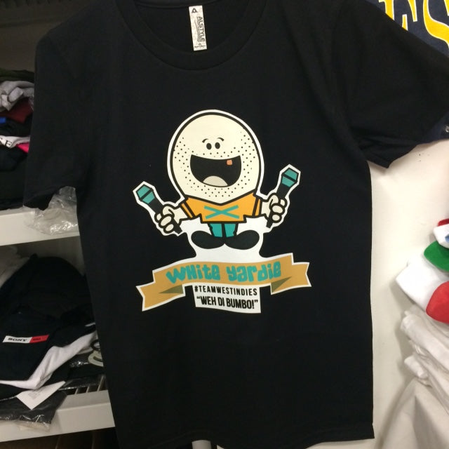 Africa vs West Indies "The Social Network" Character Tees