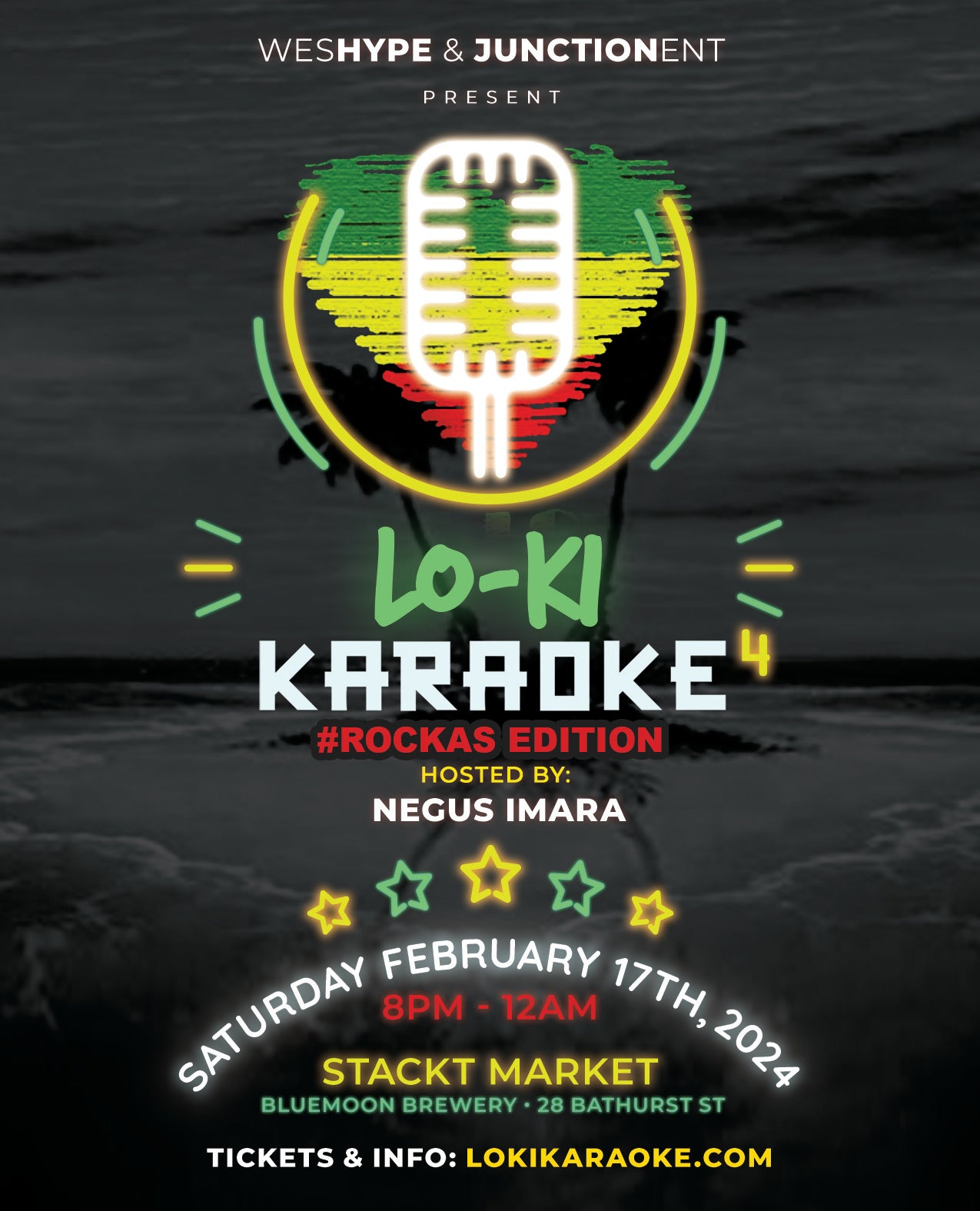 WesHype & Junction Ent pres Lo-ki Karaoke | Rockas Edition with Negus Imara