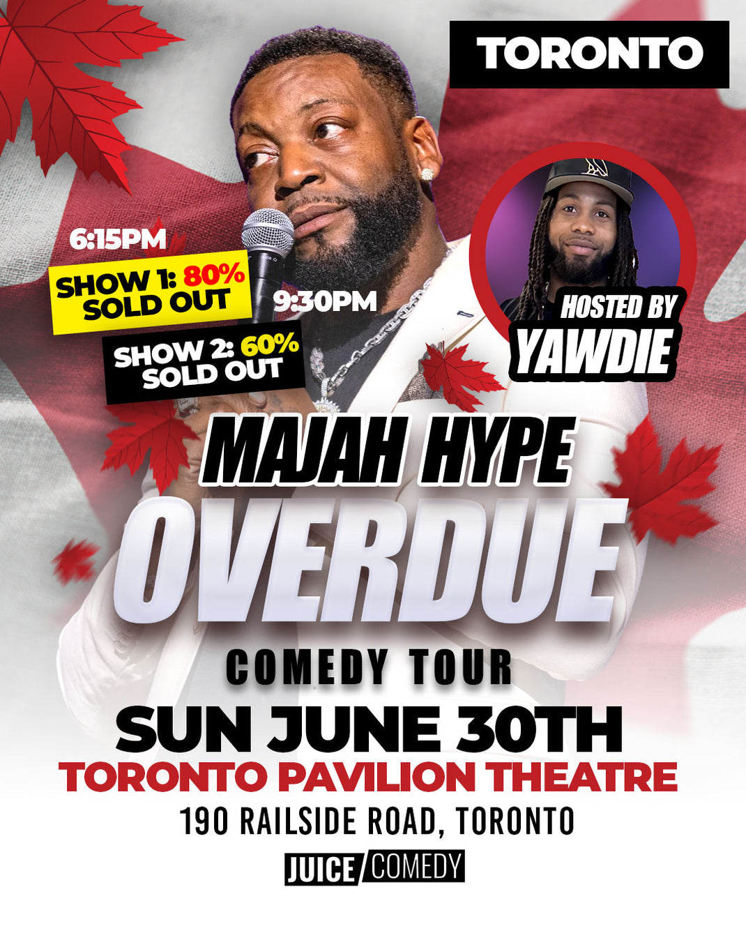 Overdue Toronto Shows – Believe the Hype (Online Store)