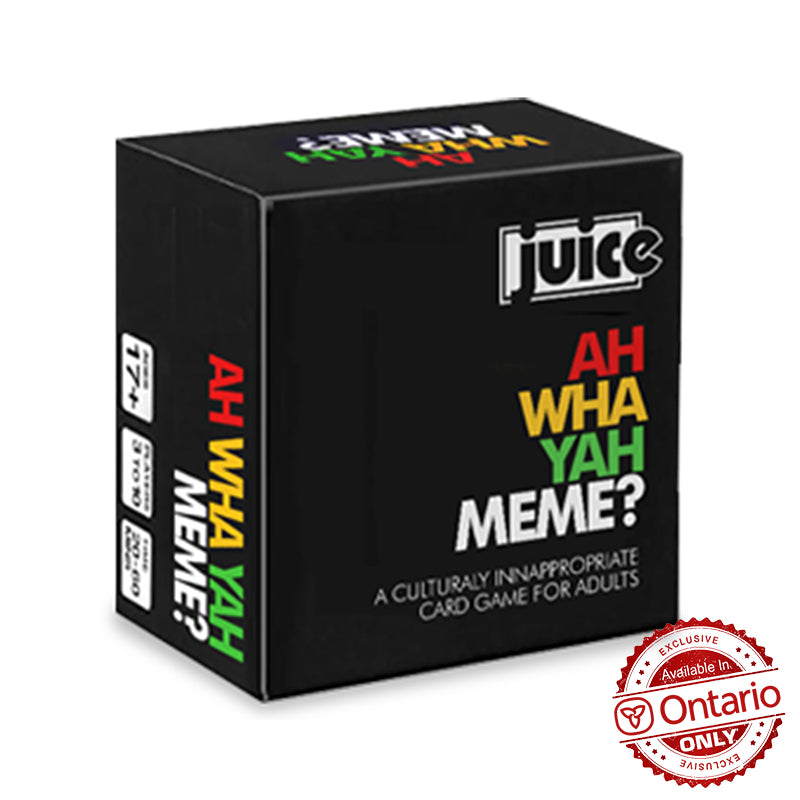 Juice Comedy's "Ah Wha Yah Meme" (Card Game - No Frills Edition)