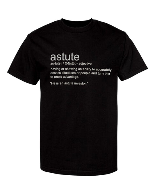 Wes Hype's "Astute" Tee