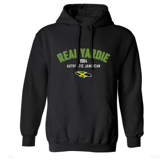Real Yardie by White Yardie Hoodies (Various Design)
