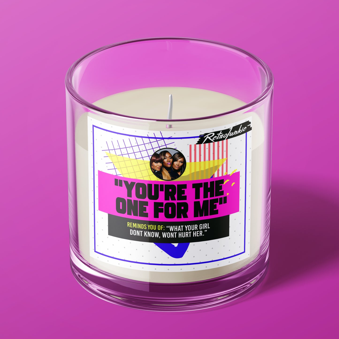 Retro Junkie's "90's Inspired Candles"