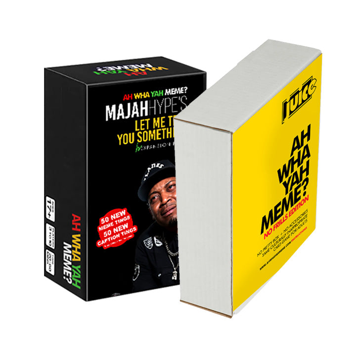 Juice Comedy's "Ah Wha Yah Meme" (Card Game - No Frills Edition)